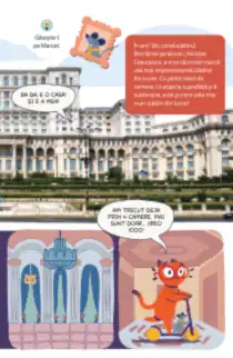 Palatul Parlamentului, mai departe: caută-l pe Marcel, iar Pix trece pe trotinetă prin „doar vreo 1000” de camere